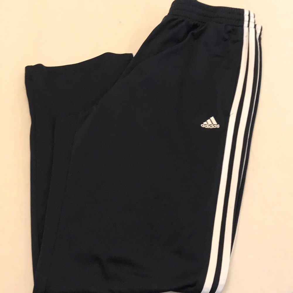 Adidas navy blue sweat pants